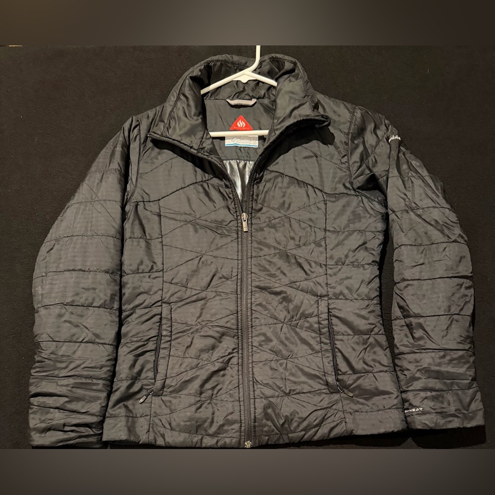 Columbia‎ Black Omni Heat Puffer Jacket